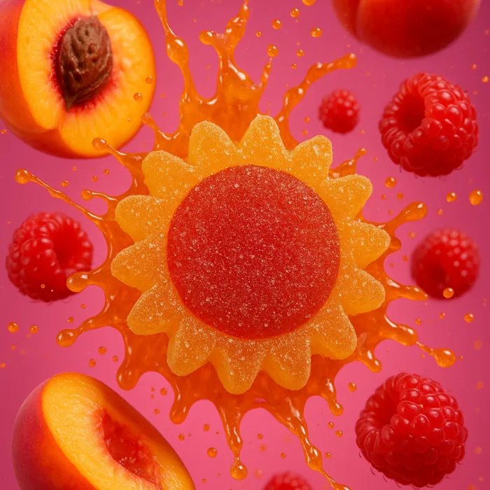 Easyday Sour Peach & Raspberry